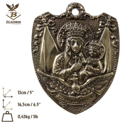 Medalion Matka Boska Królowa Polski M33 - [] - In Gloria