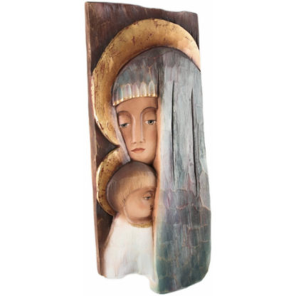 Święta Maria z Dzieckiem Jezusem - Styl ikoniczny - [] - In Gloria