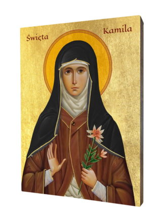 Ikona religijna święta Kamila - [] - In Gloria