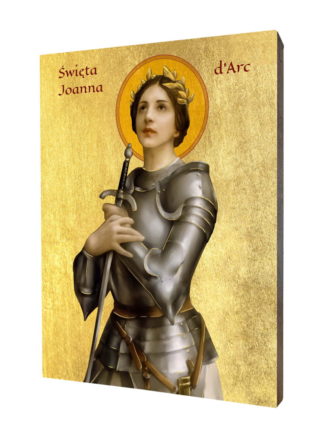 Ikona religijna święta Joanna d'Arc - Dziewica Orleańska - [] - In Gloria