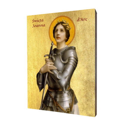 Ikona religijna święta Joanna d'Arc - Dziewica Orleańska - [] - In Gloria