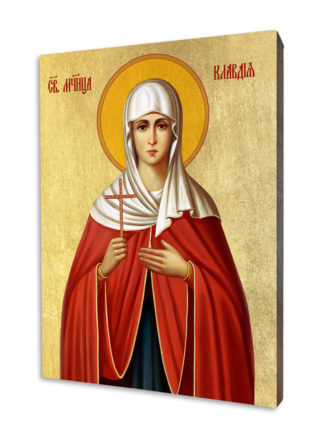 Ikona św. Klaudia - [] - In Gloria