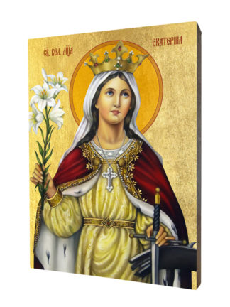Ikona święta Katarzyna Aleksandryjska - [] - In Gloria