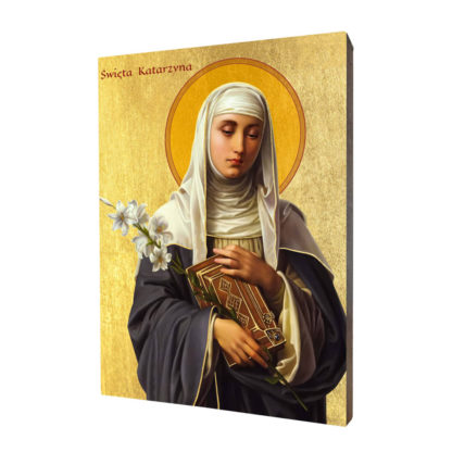 Ikona święta Katarzyna ze Sieny - [] - In Gloria