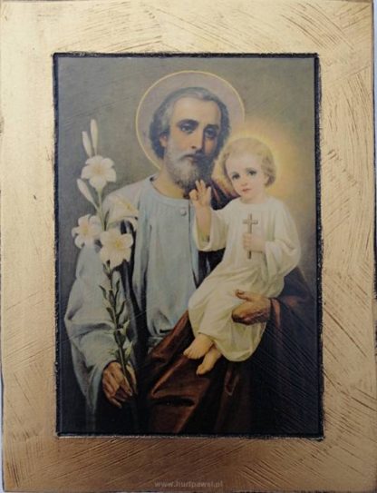 Ikona Święty Józef 13 x 17 cm - [] - In Gloria