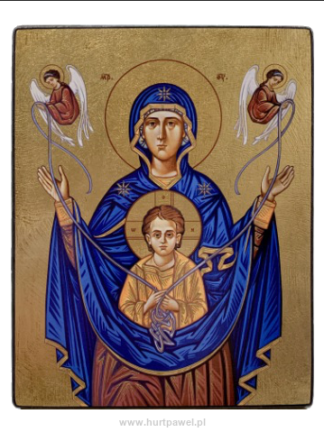 Ikona Matka Boża Rozwiązująca Węzły 18 x 23cm - [] - In Gloria