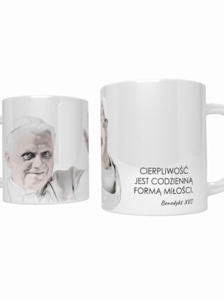 Kubek ceramiczny papież Benedykt XVI - [] - In Gloria