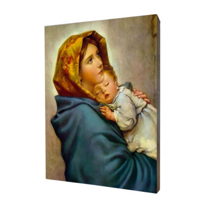 Matka Boska Cygańska - obraz religijny na desce lipowej - [] - In Gloria