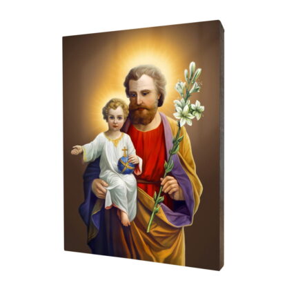 Święty Józef - obraz na desce lipowej - [] - In Gloria