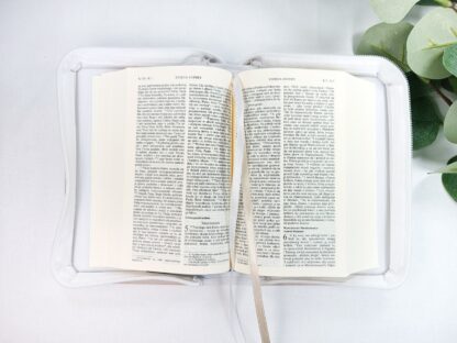 Okładka, etui na Pismo Święte, Biblię |UBG | format F1 beż D010 - [] - In Gloria