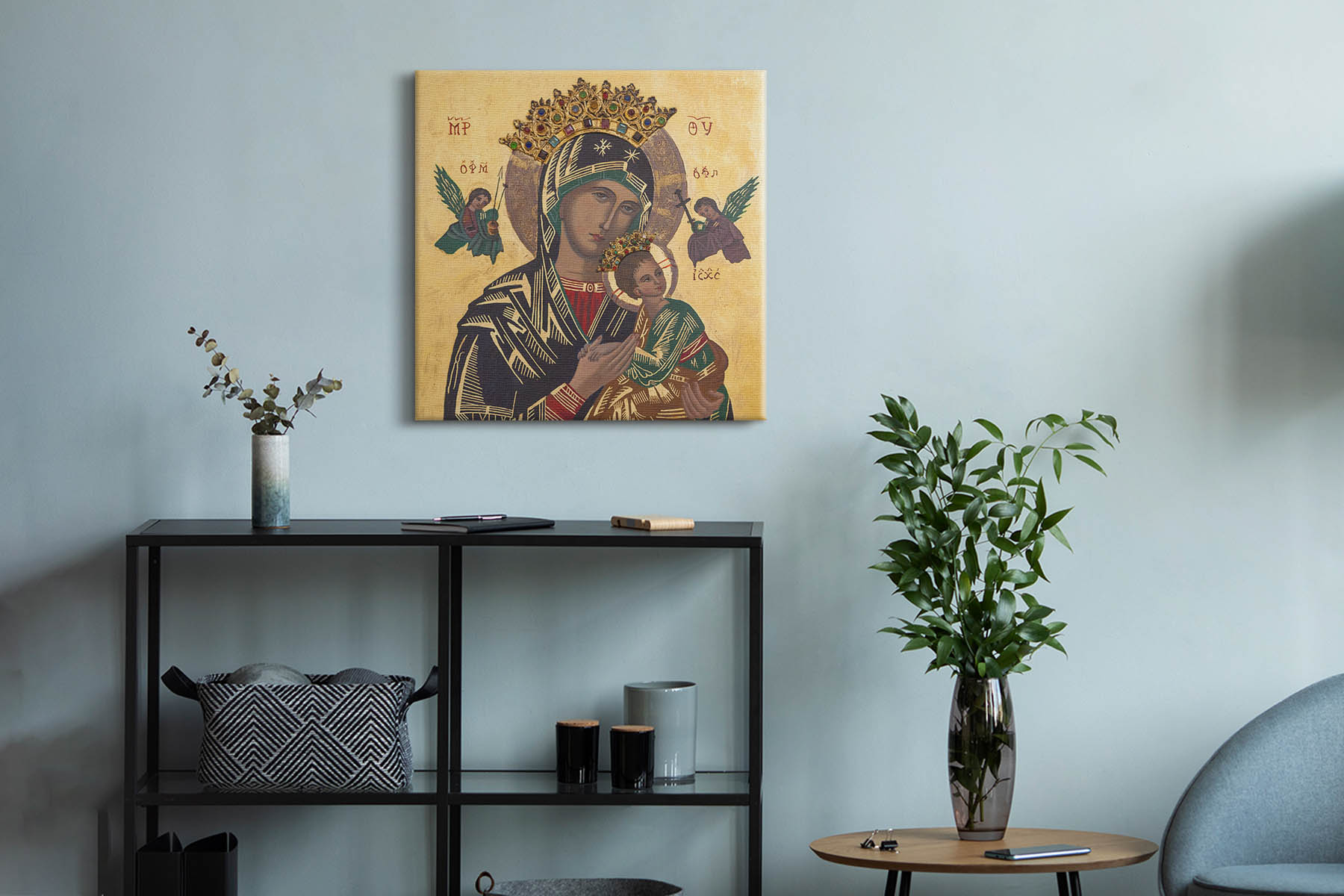 Matka Boska Nieustającej Pomocy - obraz polycanvas, 50x50