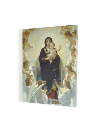 Matka Boża Anielska – obraz na płótnie canvas - In Gloria