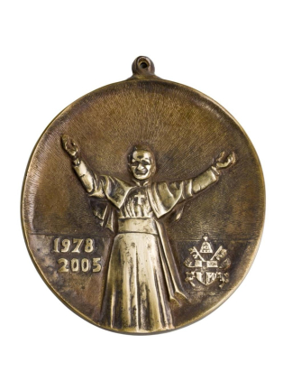 Medalion z Papieżem M7 - In Gloria