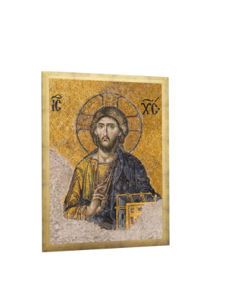 Reprodukcja mozaiki Jezusa Chrystusa Pantokratora z Hagii Sophii - In Gloria
