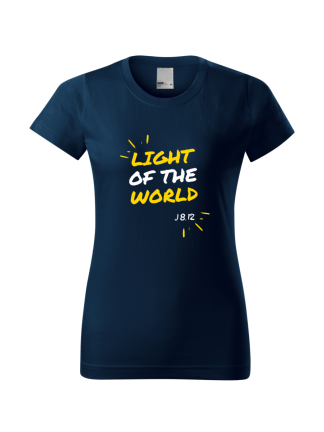 Koszulka damska, T-shirt Light of the world - In Gloria