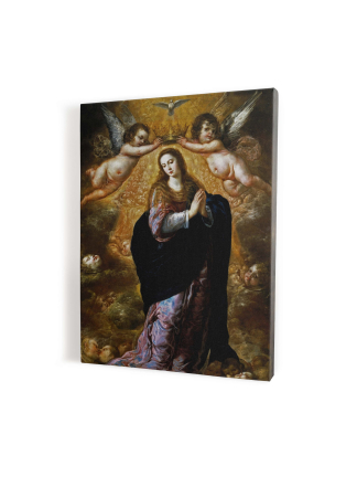 Obraz Matki Bożej Niepokalanej – obraz religijny na płótnie - In Gloria
