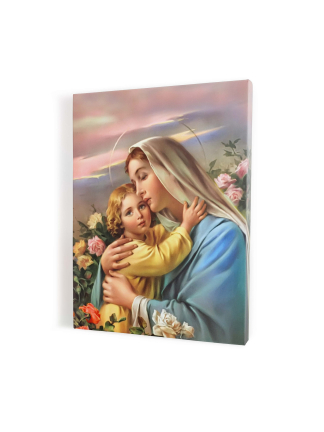 Obraz Matki Bożej – przepiękny wizerunek na płótnie - In Gloria